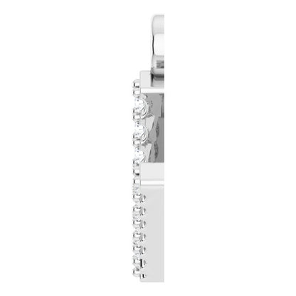 .03 CTW Lab-Grown Diamond Initial Dangle