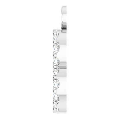 .08 CTW Natural Diamond Initial Dangle