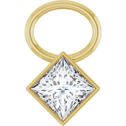 1/6 CTW Natural Diamond Dangle, 5.08 mm x 8.29 mm