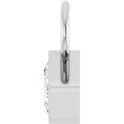 1/6 CTW Natural Diamond Dangle, 5.08 mm x 8.29 mm