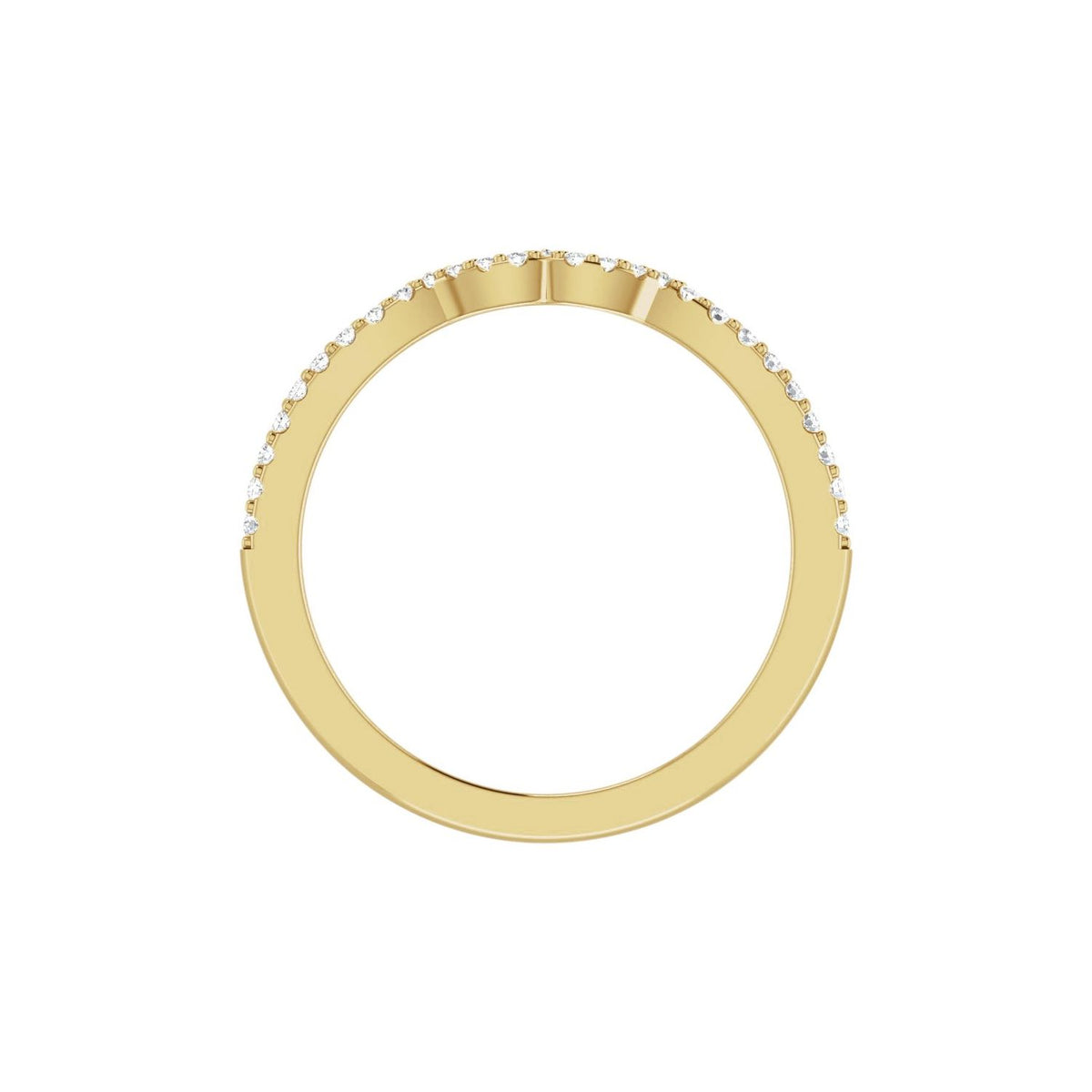 1/6 CTW Natural Diamond Matching Band, 9.6 mm