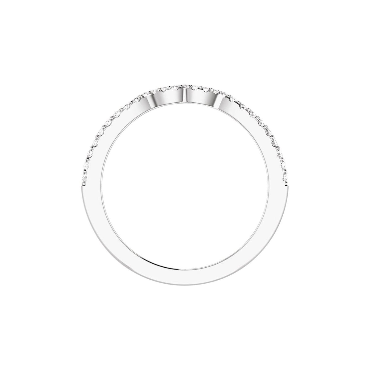 1/6 CTW Natural Diamond Matching Band, 9.6 mm