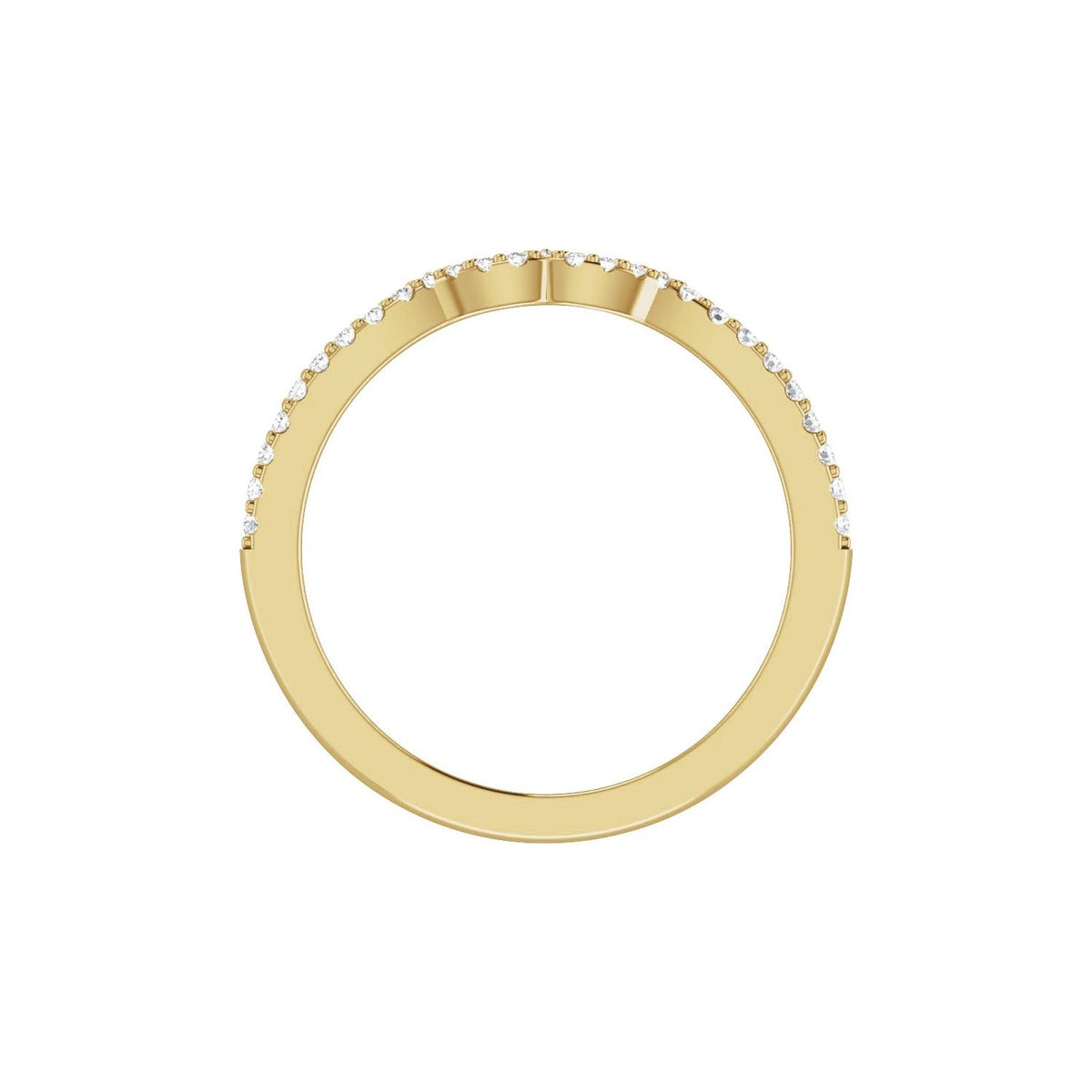 1/6 CTW Natural Diamond Matching Band, 9.6 mm