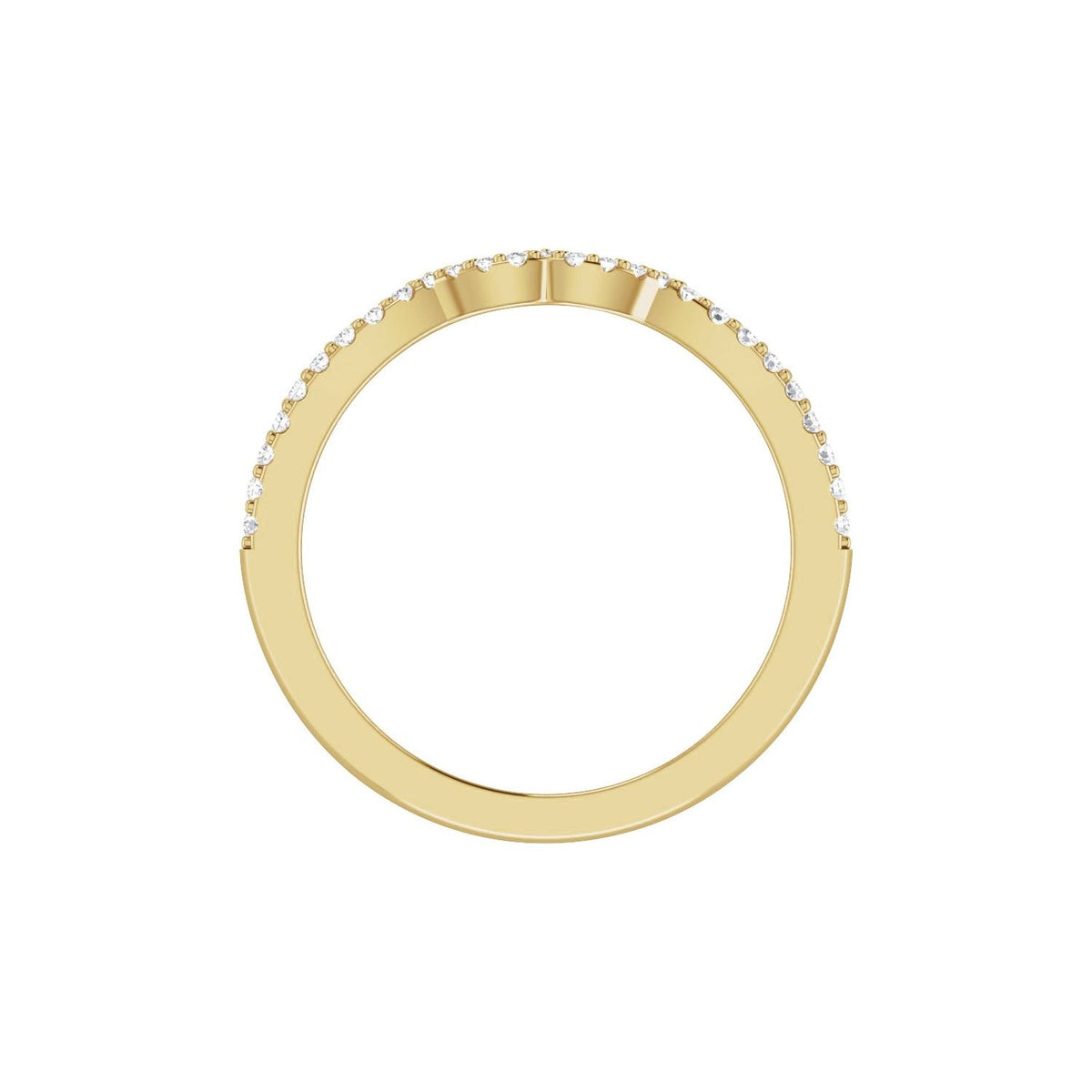 1/6 CTW Natural Diamond Matching Band, 9.6 mm