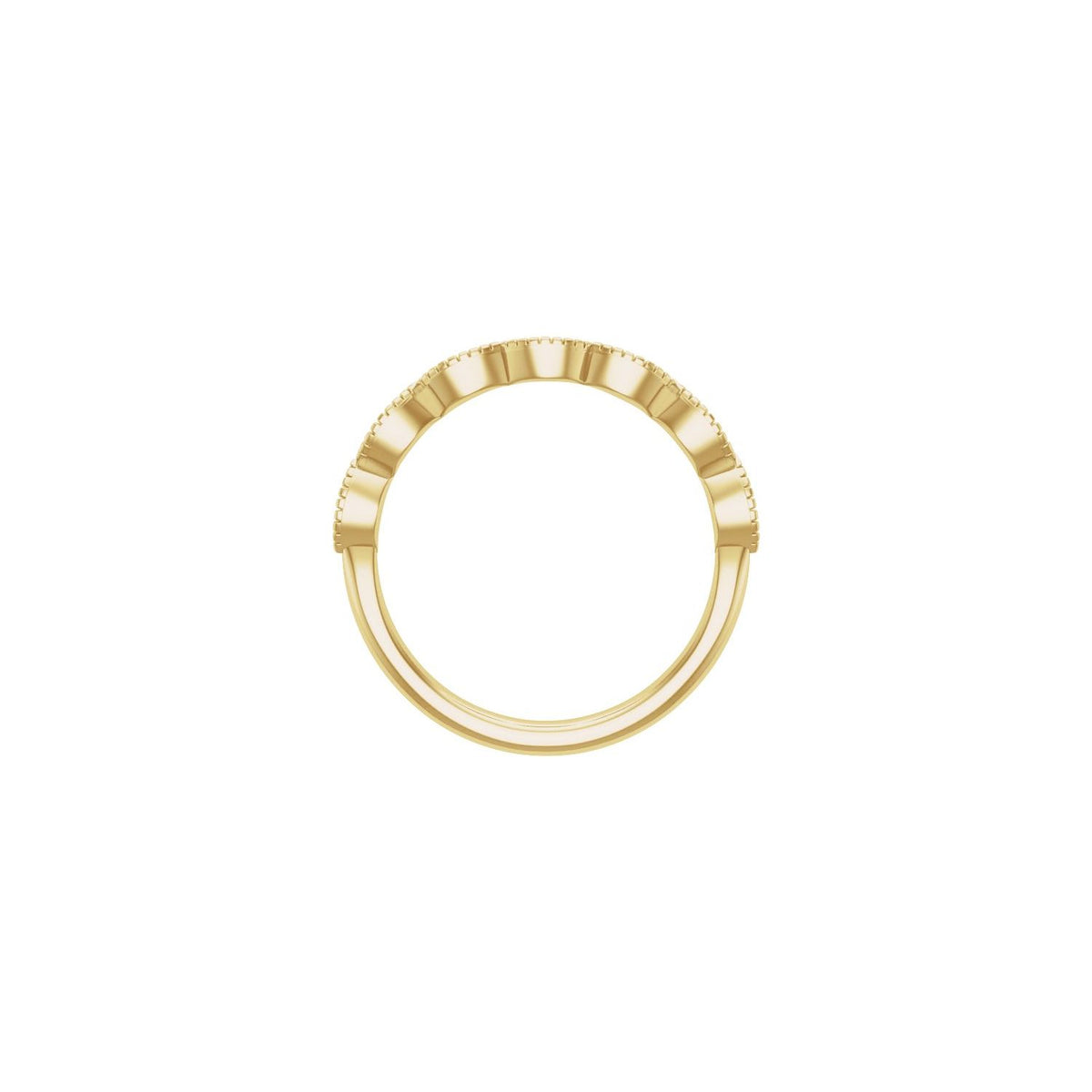 .07 CTW Natural Diamond Matching Band, 3 mm