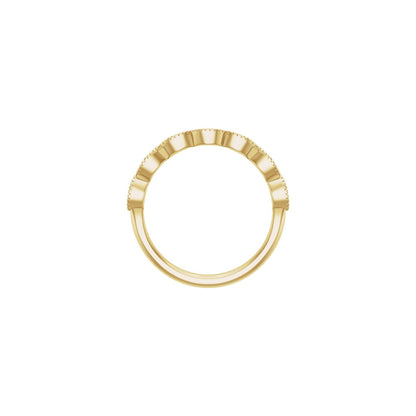 .07 CTW Natural Diamond Matching Band, 3 mm