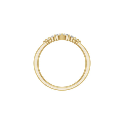 1/3 CTW Natural Diamond Matching Band, 9.4 mm