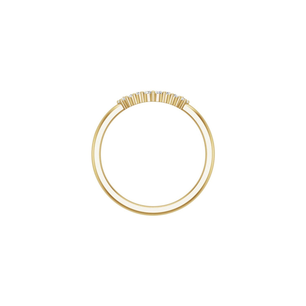 1/6 CTW Natural Diamond Matching Band, 26.67 mm
