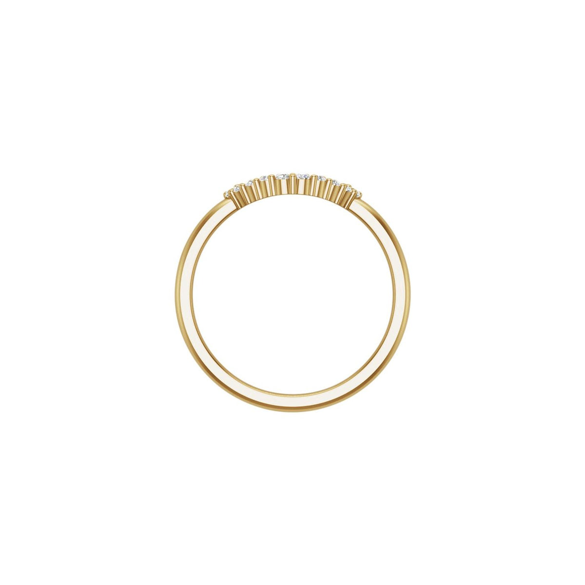 1/5 CTW Natural Diamond Matching Band, 26.67 mm