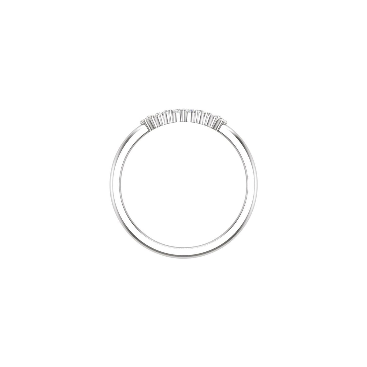 1/5 CTW Natural Diamond Matching Band, 26.67 mm