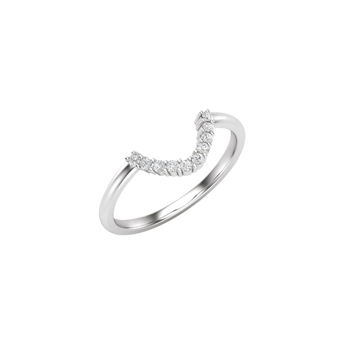 1/5 CTW Natural Diamond Matching Band, 26.67 mm