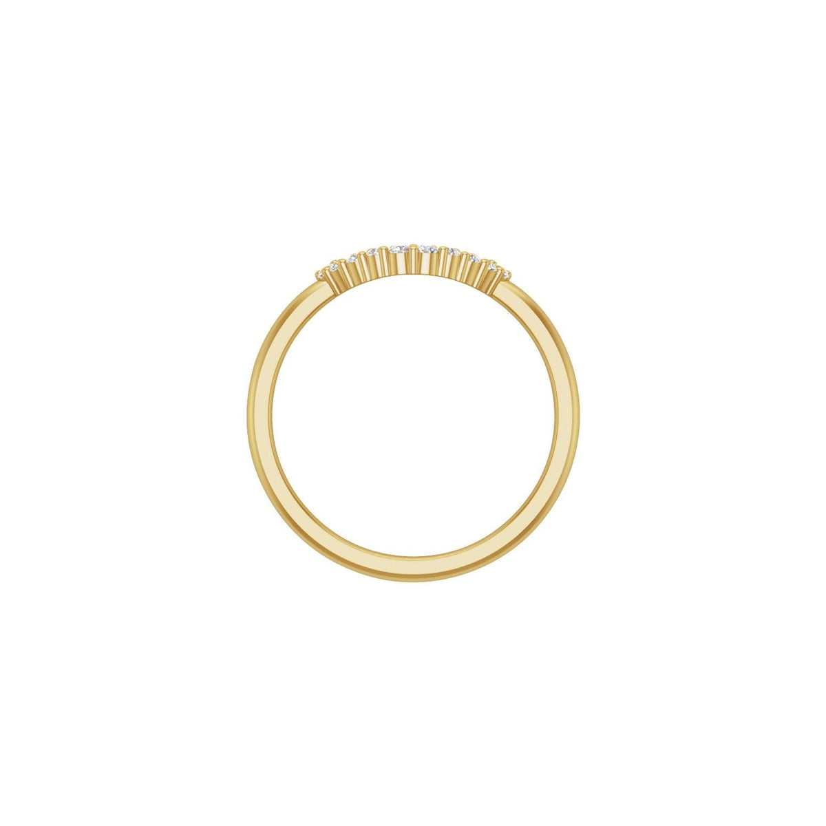 1/4 CTW Natural Diamond Matching Band, 26.6 mm