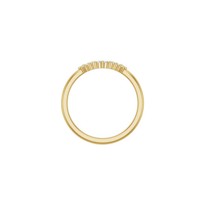 1/4 CTW Natural Diamond Matching Band, 26.6 mm