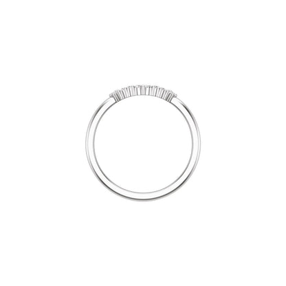 1/4 CTW Natural Diamond Matching Band, 26.6 mm