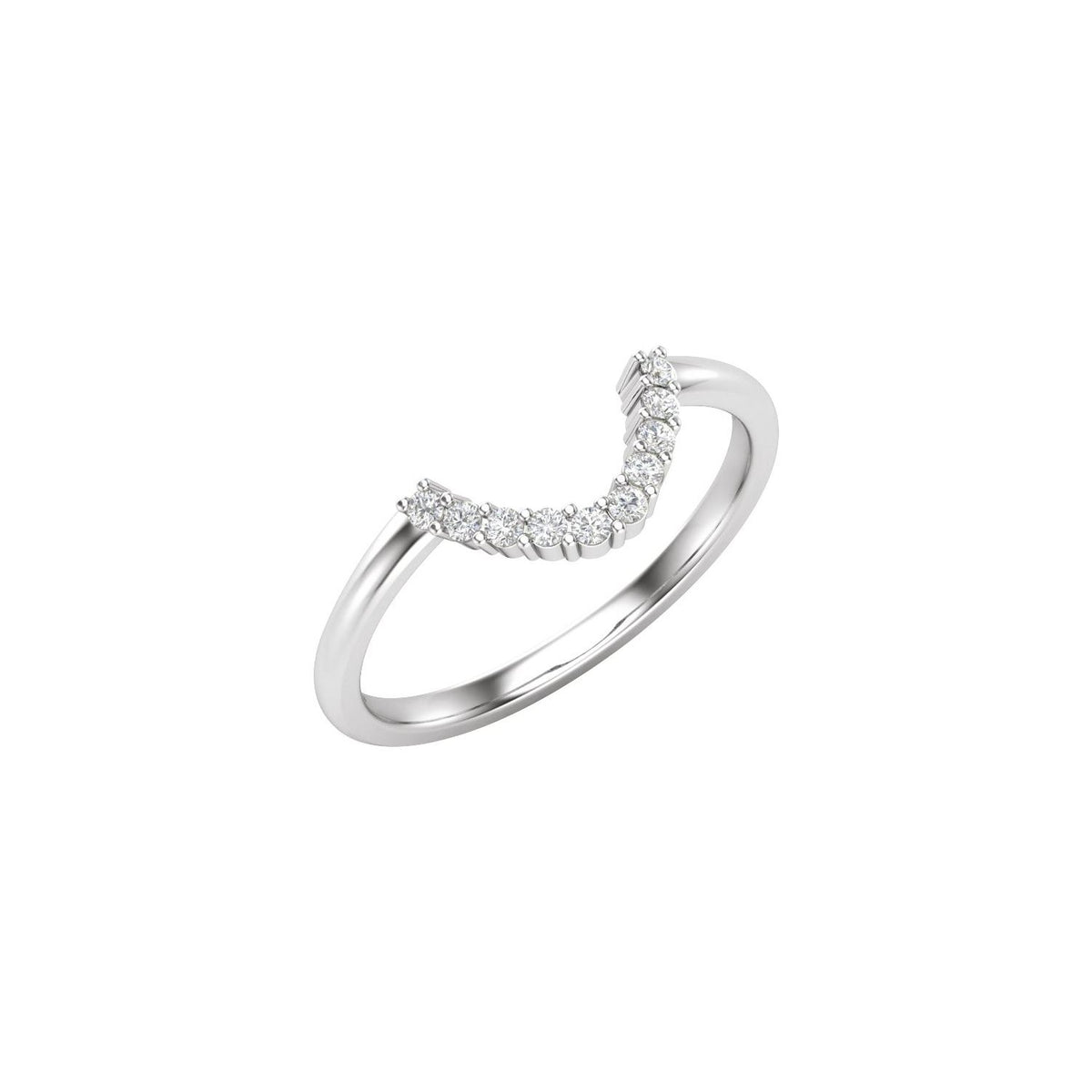 1/4 CTW Natural Diamond Matching Band, 26.6 mm