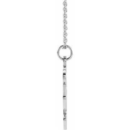 Engravable Puzzle Piece 16-18" Necklace