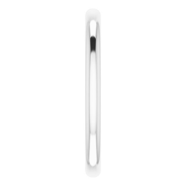 Platinum Matching Band, 2 mm