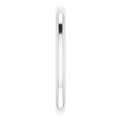Platinum Matching Band, 2 mm