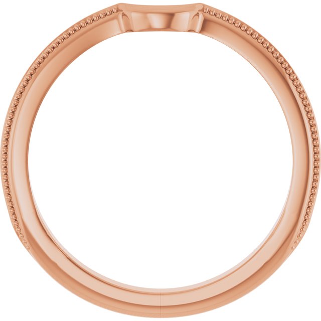 Matching Band for Oval Ring