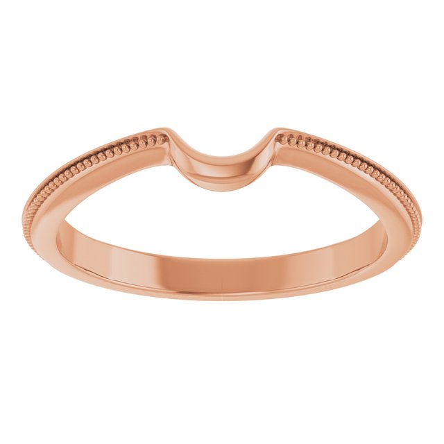 Matching Band for Oval Ring