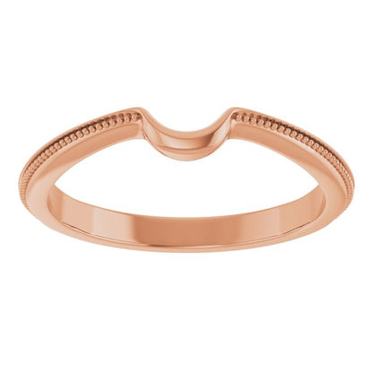 Matching Band for Oval Ring