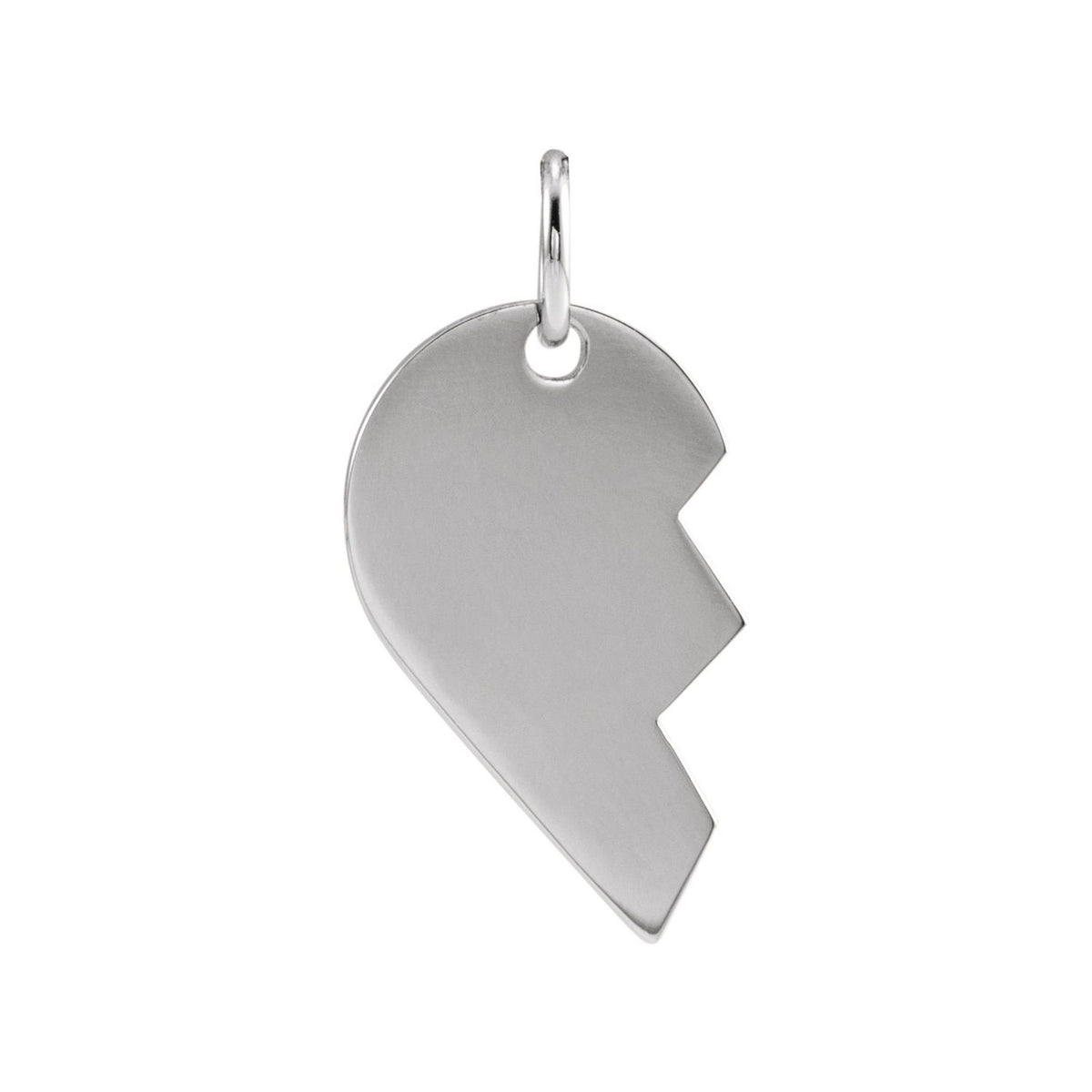 17x10 mm Right Broken Heart Pendant