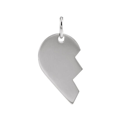 17x10 mm Right Broken Heart Pendant
