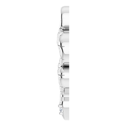 .005 CTW Lab-Grown Diamond Snake Dangle