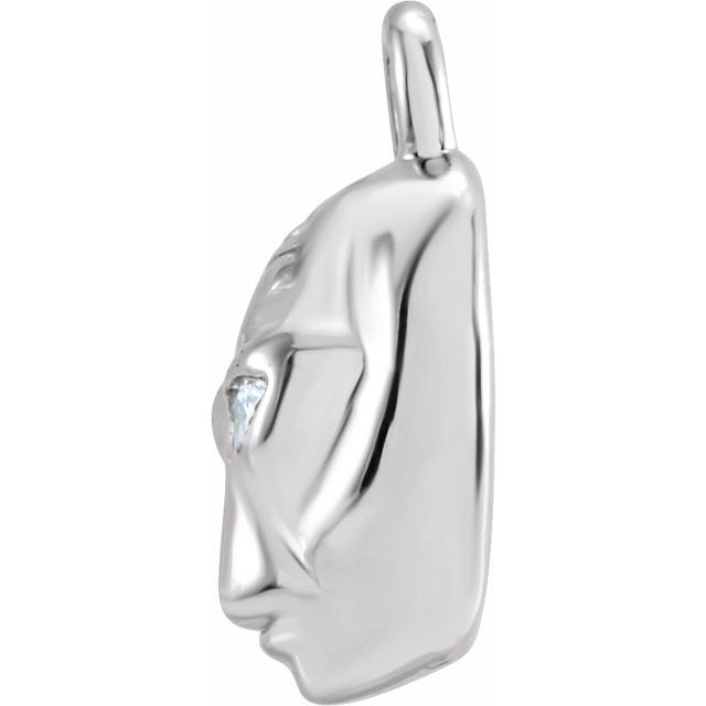 Petite Pavé® .01 CTW Natural Diamond Alien Dangle