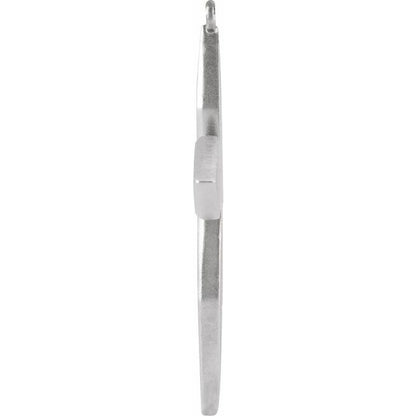 26.4x19.4 mm .08 CTW Natural Diamond Cross Dangle