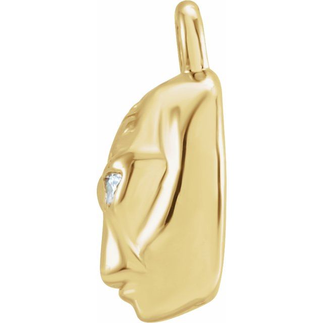 Petite Pavé® .01 CTW Natural Diamond Alien Dangle