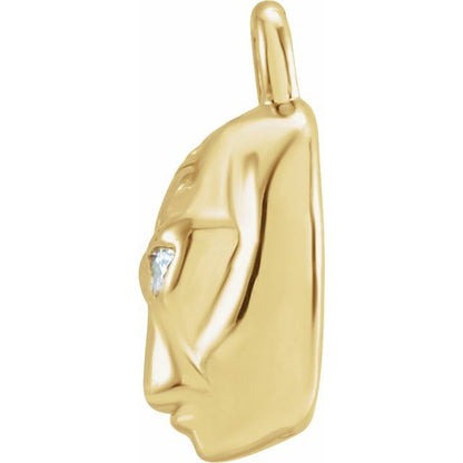 Petite Pavé® .01 CTW Natural Diamond Alien Dangle
