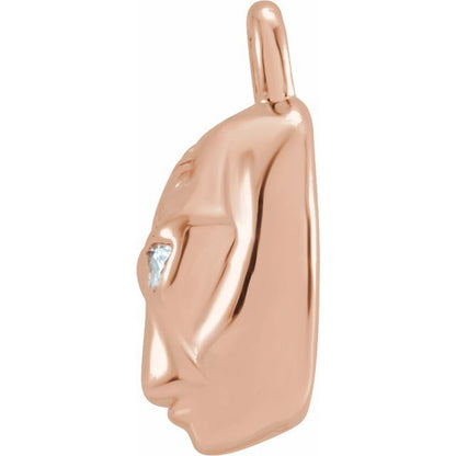 Petite Pavé® .01 CTW Natural Diamond Alien Dangle