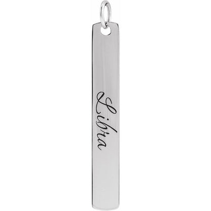 Rectangle Bar Pendant