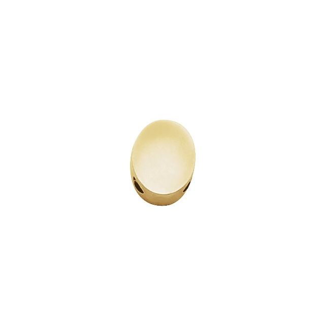 Oval Bracelet Slide, Style 4