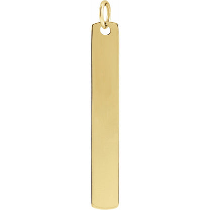 Rectangle Bar Pendant