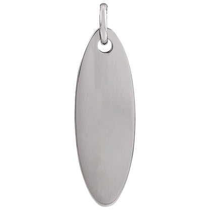 Elongated Oval Pendant