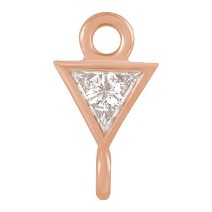 .04 CT Natural Diamond Bezel-Set Link