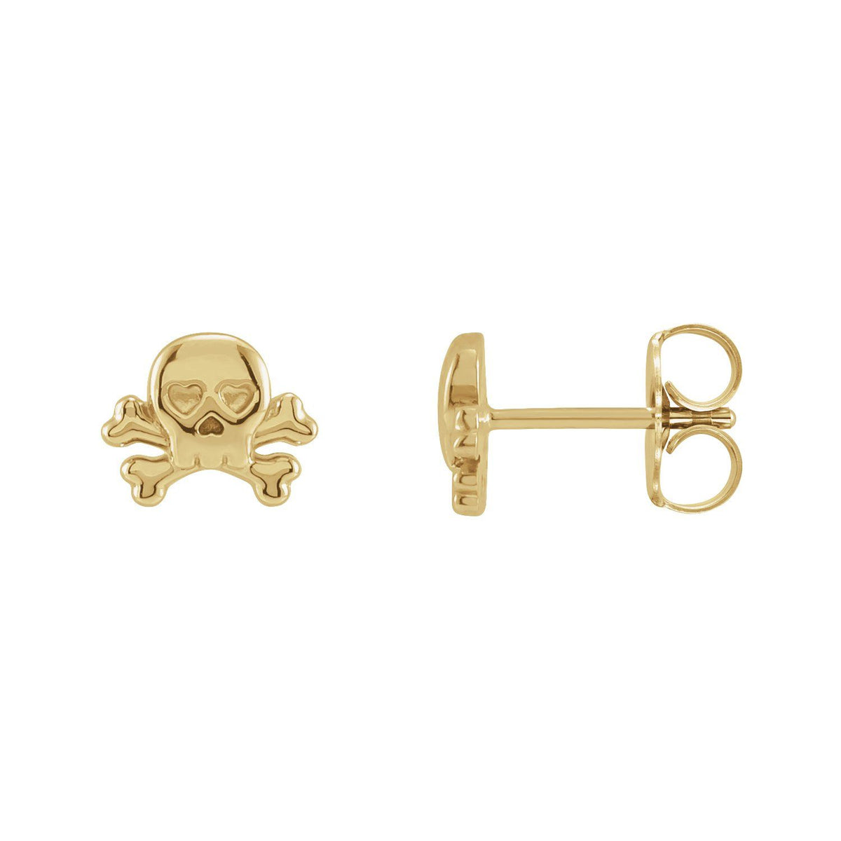 Petite Skull & Crossbones Earrings