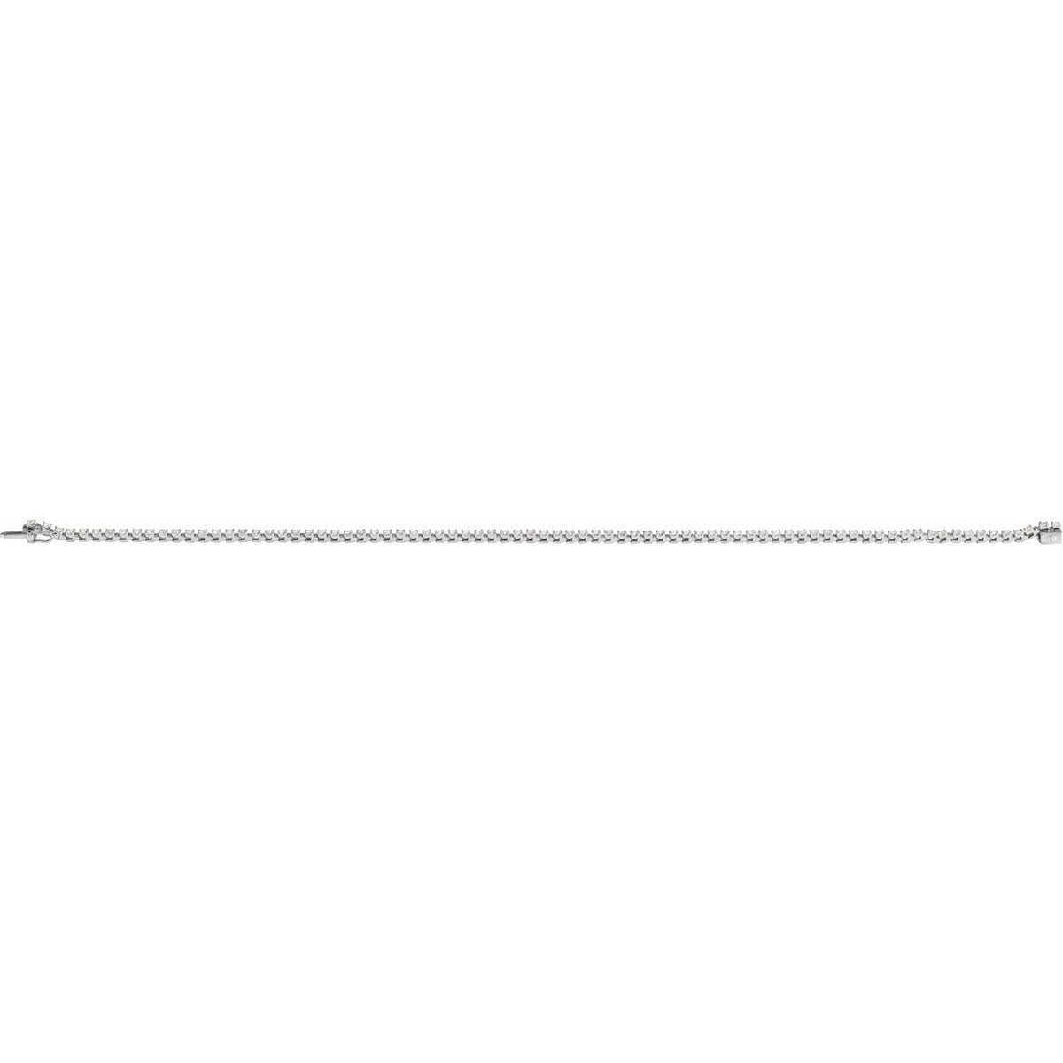 1 CTW Lab-Grown Diamond Line 7 1/4" Bracelet