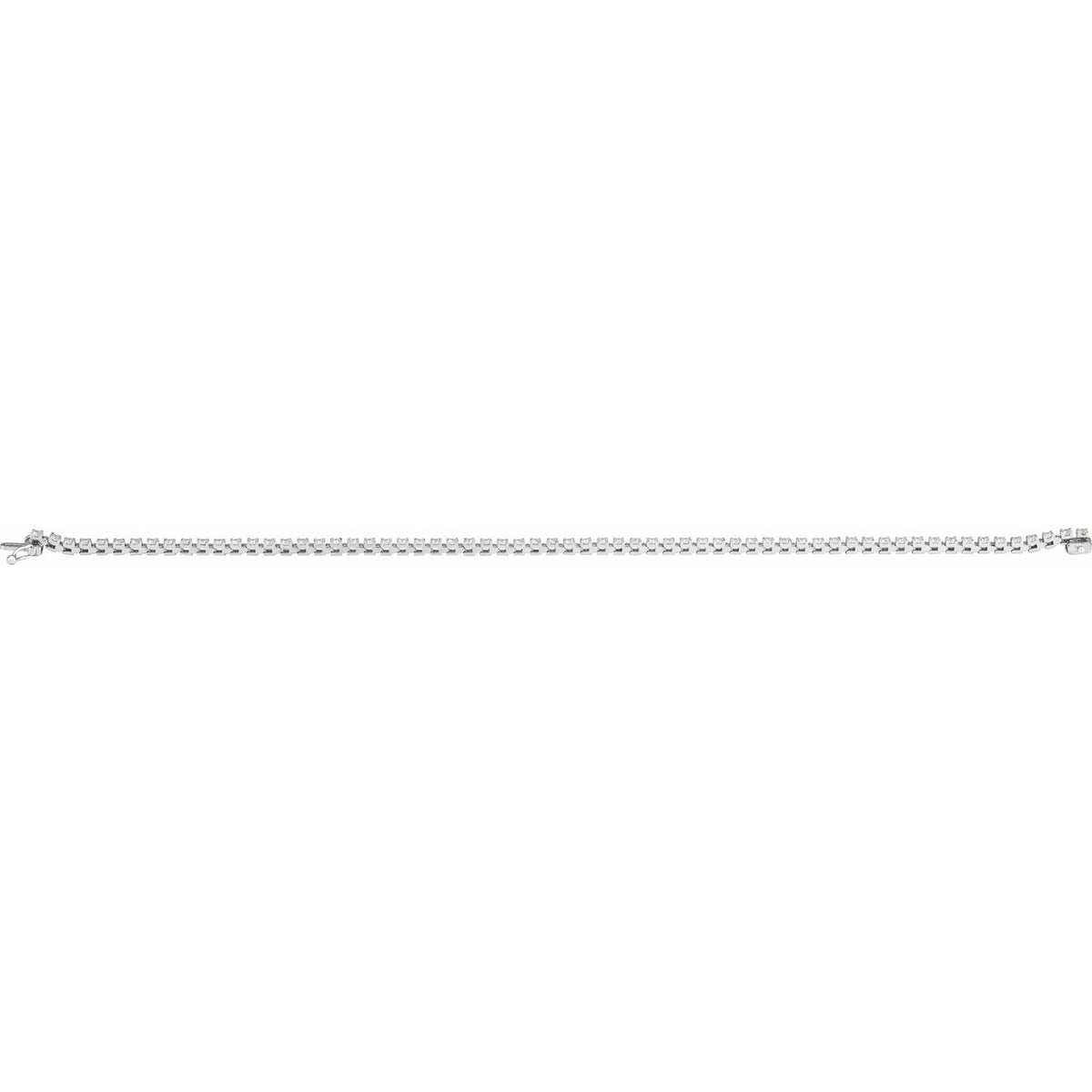 2 CTW Lab-Grown Diamond Line 7 1/4" Bracelet