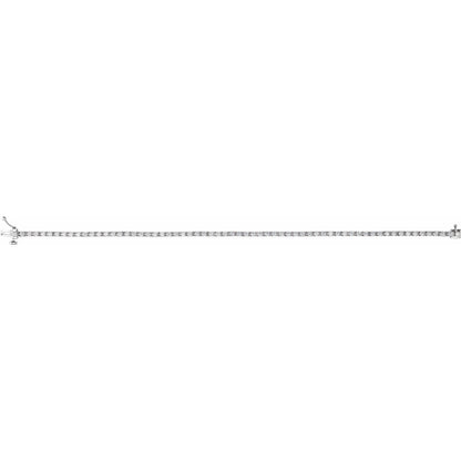 2 CTW Lab-Grown Diamond Line 7 1/4" Bracelet