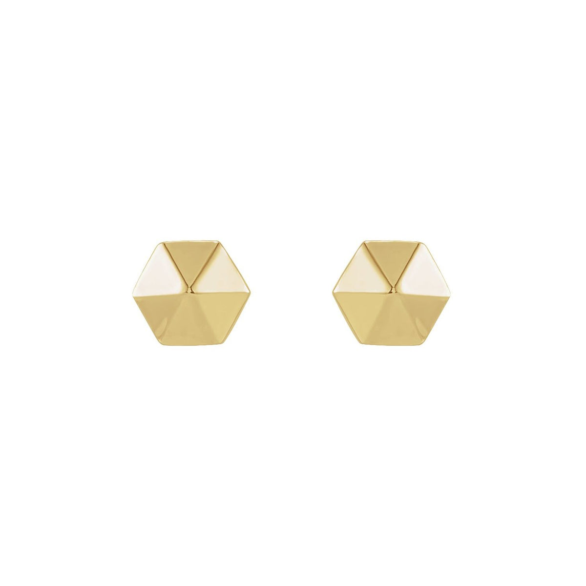 Hexagon Earrings