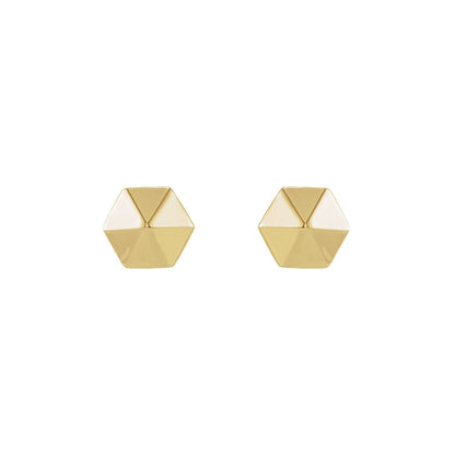 Hexagon Earrings