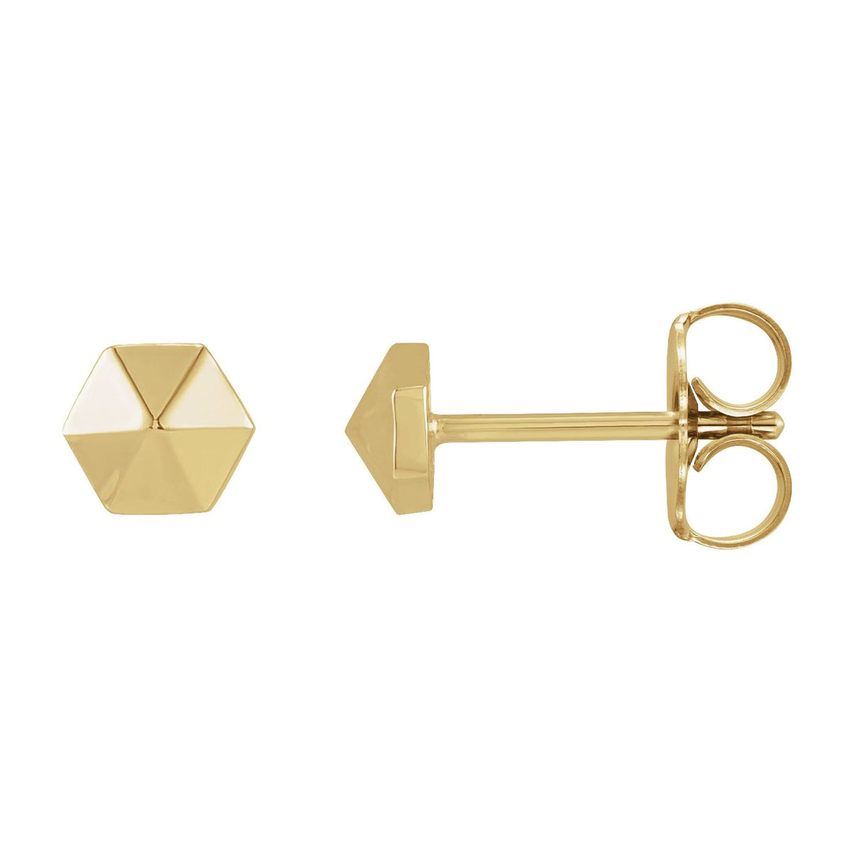 Hexagon Earrings