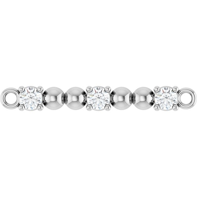 .08 CTW Natural Diamond Link