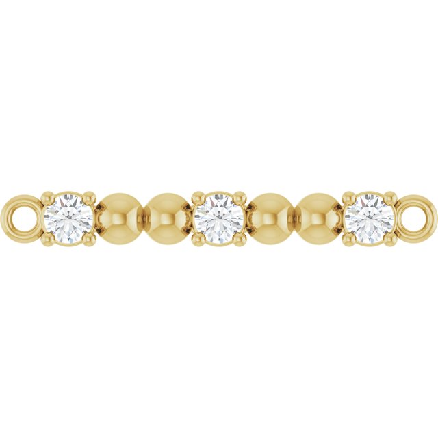 .08 CTW Natural Diamond Link