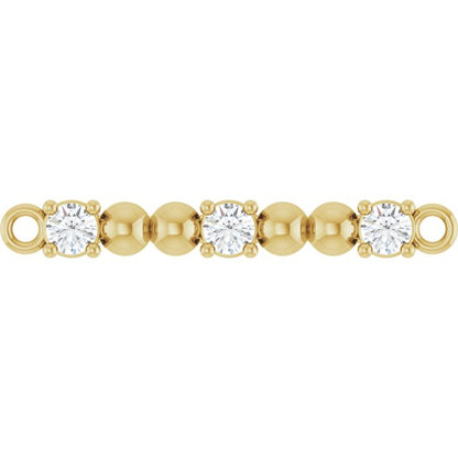 .08 CTW Natural Diamond Link