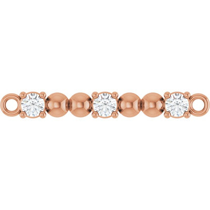 .08 CTW Natural Diamond Link