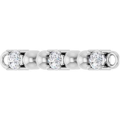 .08 CTW Natural Diamond Link